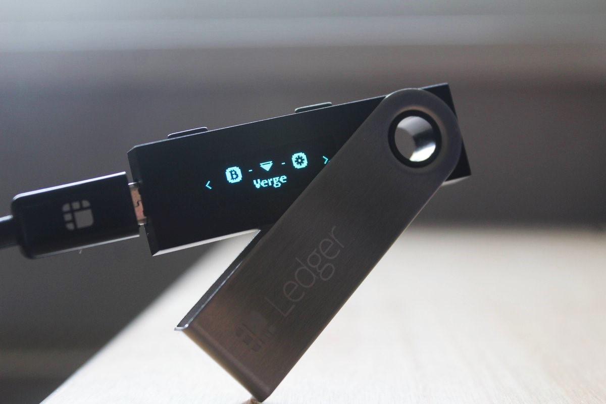 How To Send XVG To Ledger Nano S