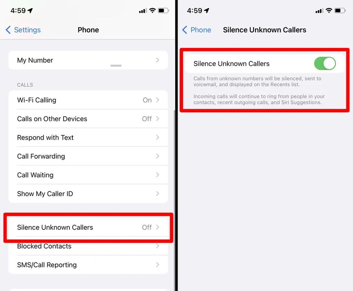 How To Silence Unknown Callers On An IPhone