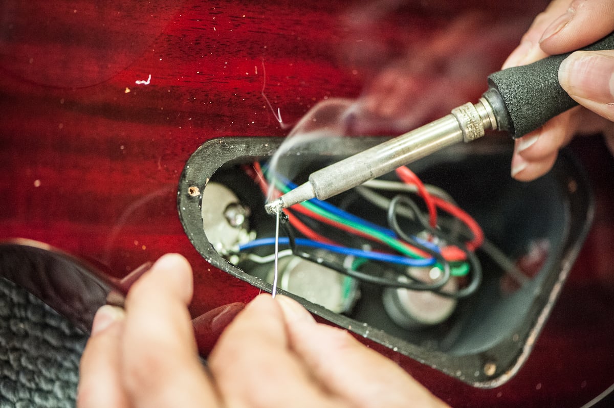 How To Solder Guitar Electronics