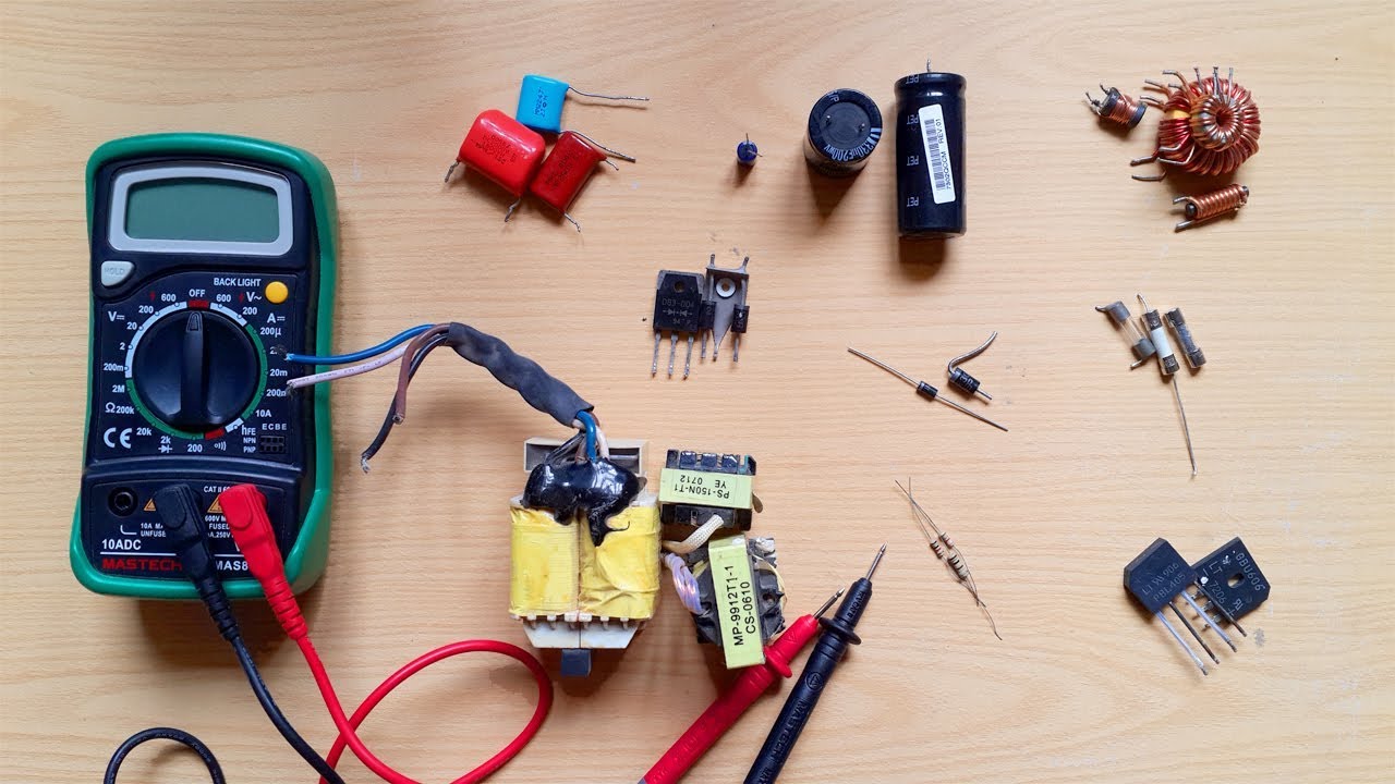 How To Test Electronic Components With Digital Multimeter