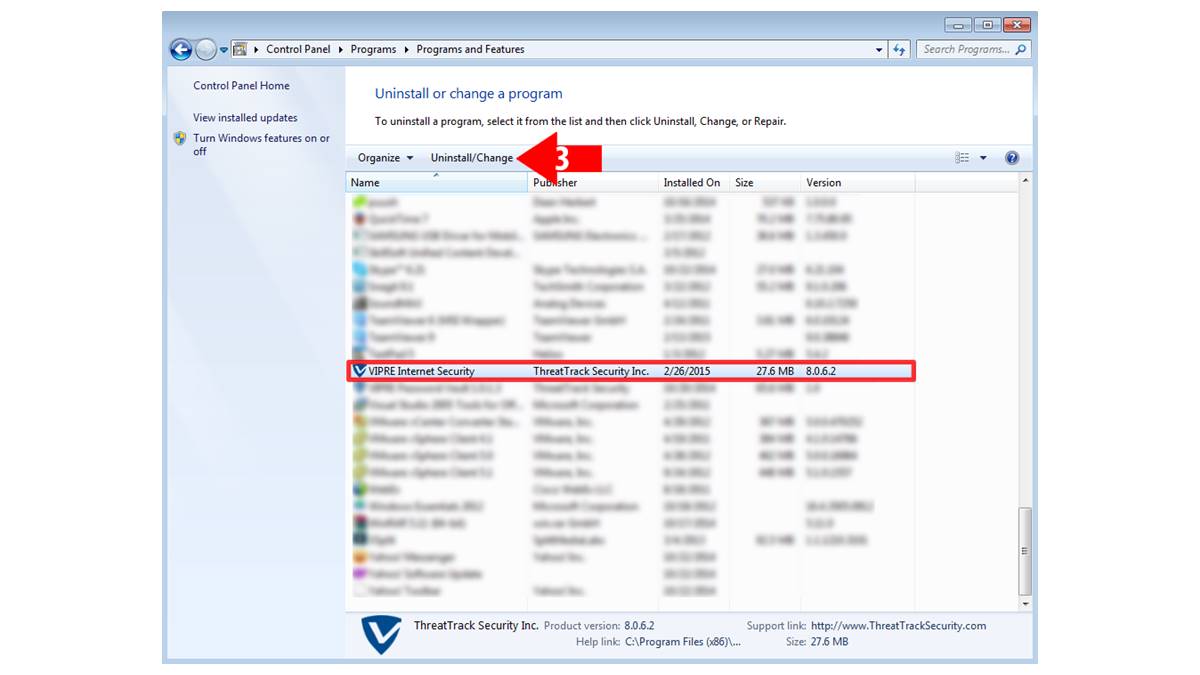 How To Uninstall Vipre Internet Security