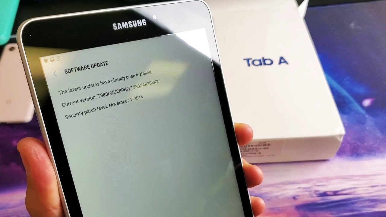 How To Update A Samsung Tablet