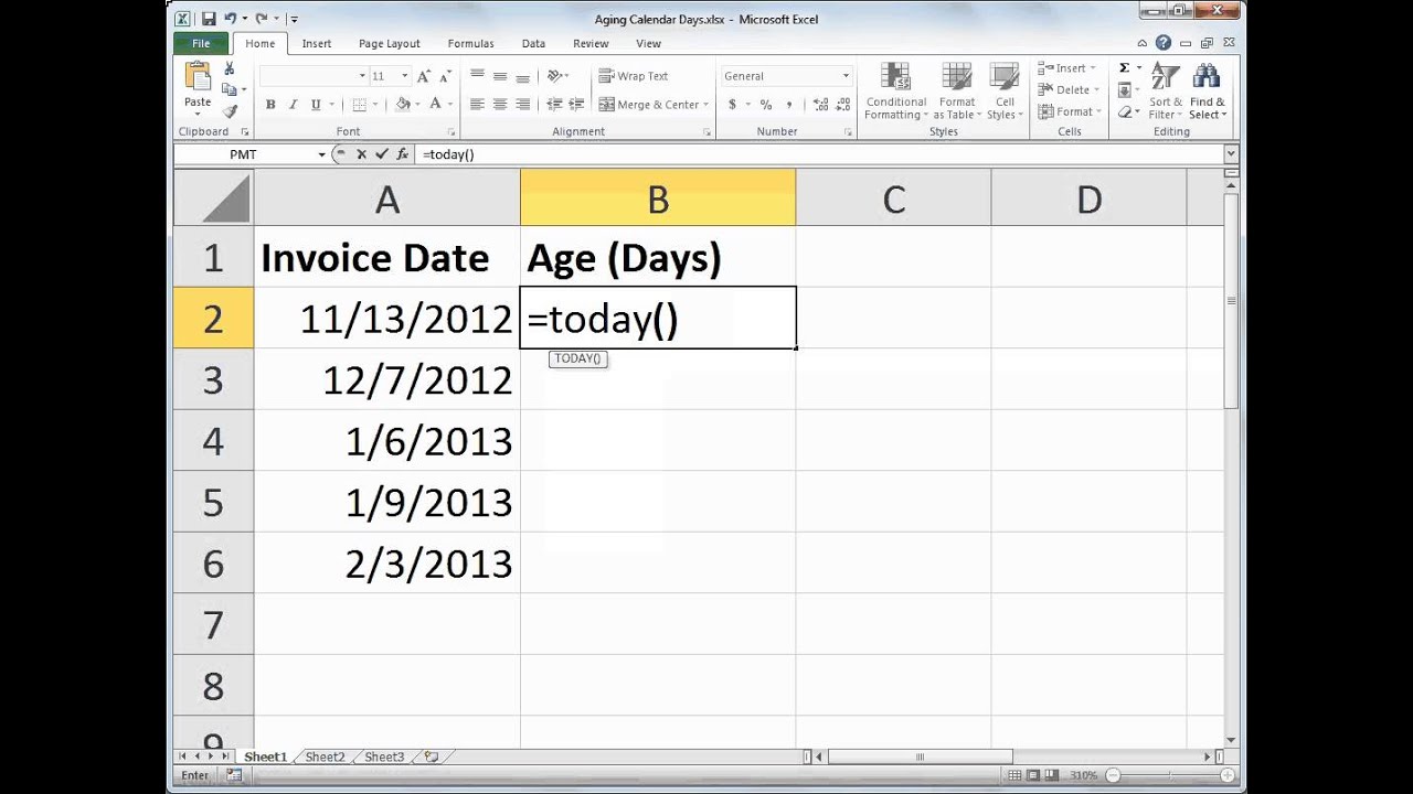how-to-use-the-today-function-in-excel