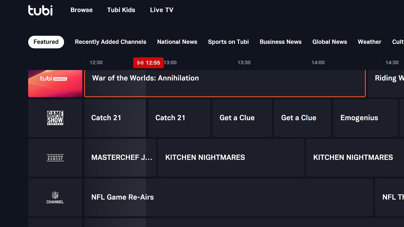 How To Watch Live TV On Tubi