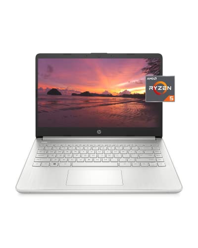 HP 14 Laptop - AMD Ryzen 5 - 8GB RAM - 256GB SSD - Full HD Display - Windows 11 Home