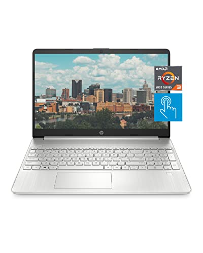 HP 15" Laptop with Ryzen 3, Radeon Graphics, and Windows 11 Home in S Mode