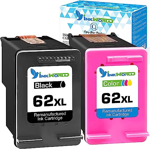 GPC Image Remanufactured Ink Cartridge Replacement for HP 62XL 62