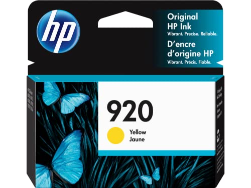 HP 920 Yellow Ink Cartridge for OfficeJet Printers