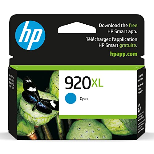 HP 920XL Cyan High-yield Ink Cartridge