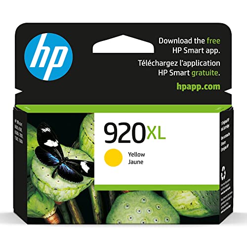 HP 920XL Yellow High-yield Ink Cartridge