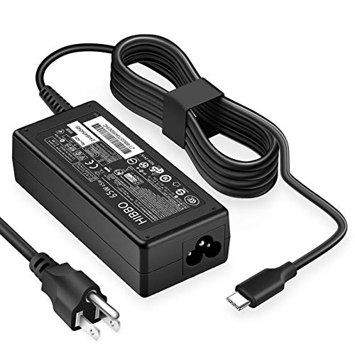 HP Laptop Charger 65W 45W USB C Power Adapter