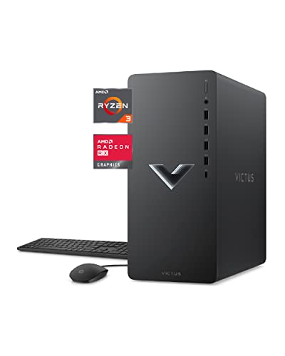 HP Victus 15L Gaming Desktop Computer Bundle PC