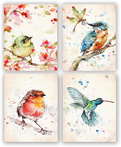 Humming Birds Wall Art Prints