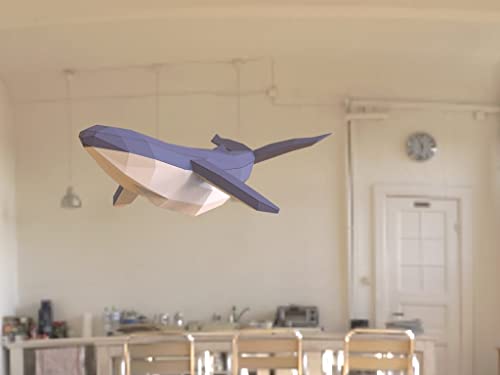 Humpback Whale Paper Sculpture Kit