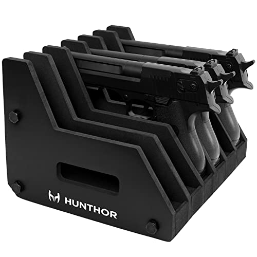 Hunthor Pistol Rack - Neat and Organized Handgun Storage