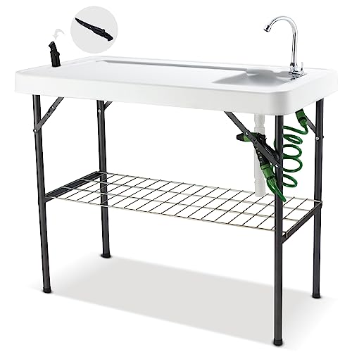 Hupmad 37" Folding Fish Cleaning Table