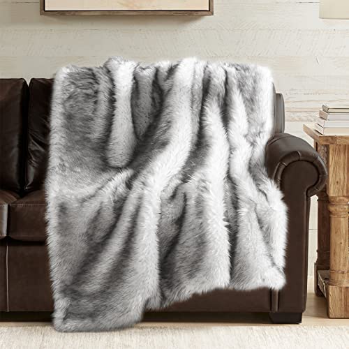 Hyde Lane Faux Fur Throw Blanket