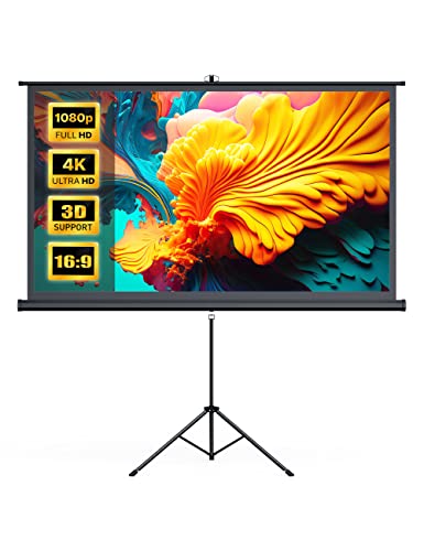 HYZ 100 inch Projector Screen and Stand