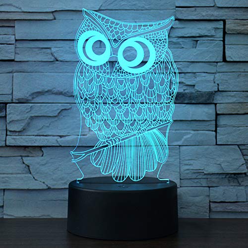 i-CHONY Owl Gift Night Light: Versatile and Charming