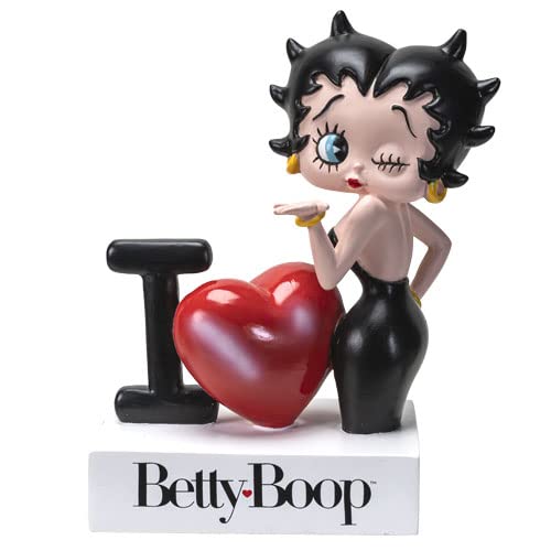 I Heart Betty Boop Wink & Kiss Figurine