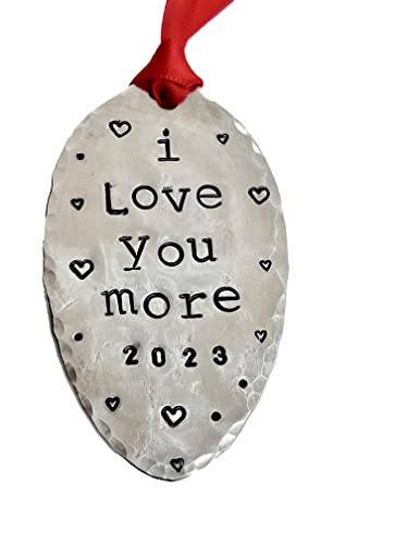 I Love You More 2023 Ornament