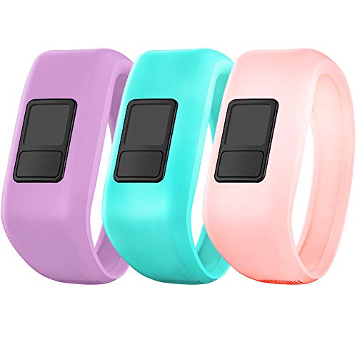 iBREK Vivofit jr/jr 2/3 Bands, Silicon Stretchy Replacement Watch Bands