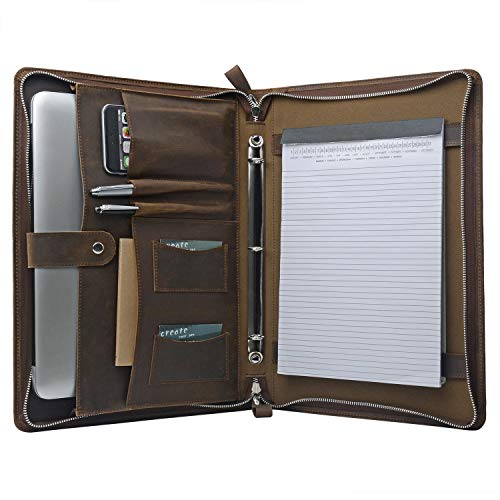 iCarryAlls Leather Organizer Laptop Portfolio