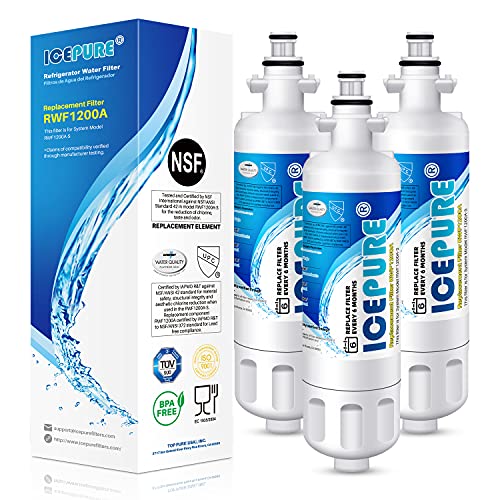 ICEPURE Water Filter Replacement for LG and Kenmore Refrigerators