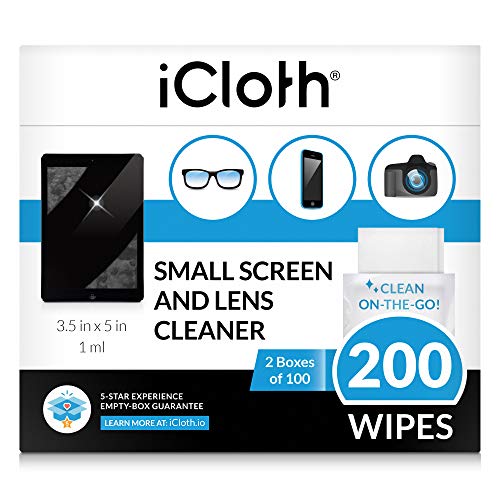 iCloth Lens Cleaning Wipes - Convenient and Effective Cleaning Solution