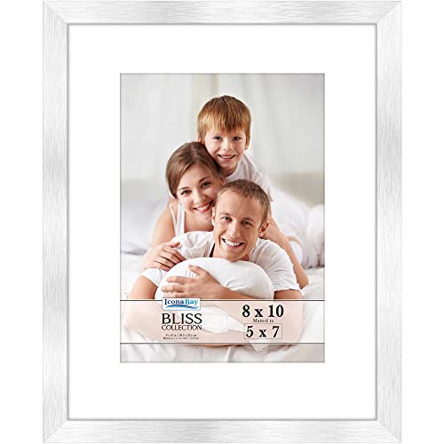 Icona Bay 8x10 Silver Picture Frame