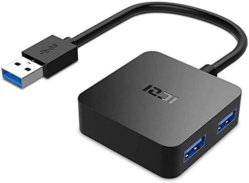 ICZI USB 3.0 Hub, 4-Port USB Splitter Adapter