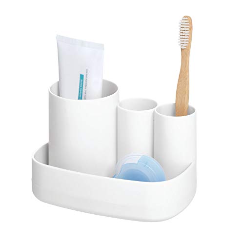 iDesign Cade Toothbrush and Toothpaste Holder