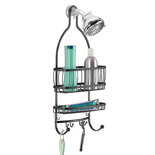 iDesign Metal Hanging Caddy and Shower Organization