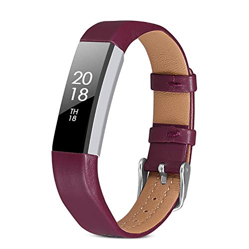 iHillon Fitbit Alta (HR)/Ace Bands: Stylish Leather Strap