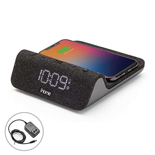 iHome Wireless Charger with Alarm Clock
