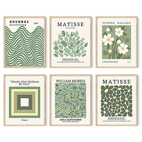 Iknostine Famous Artist Wall Art Print Set