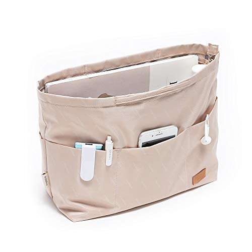 iN. Purse Organizer Insert with Zipper and Handles