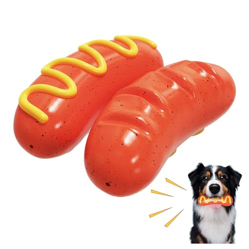 Indestructible Squeaky Dog Chew Toy