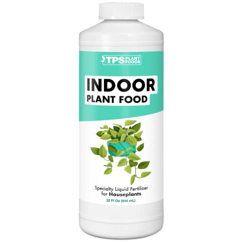 Indoor Plant Food for Houseplants, Liquid Fertilizer 32 oz (1 Quart)
