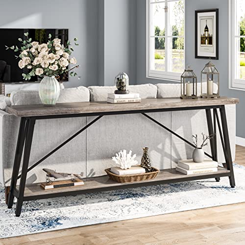 Industrial Entry Console Table