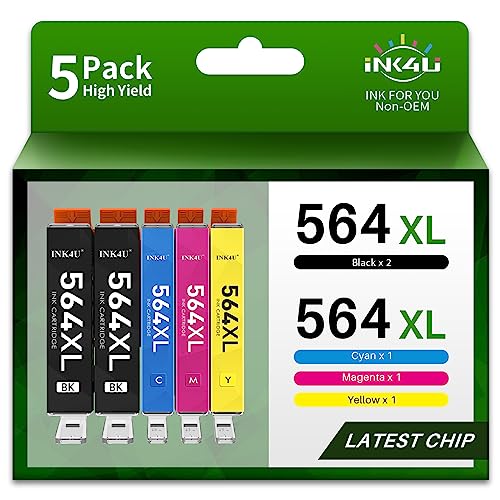 INK4U Compatible 564XL Ink Cartridge Replacement