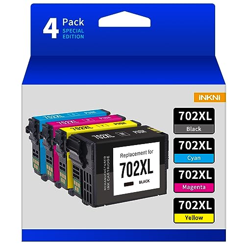 InkNI 702XL Ink Cartridges Combo Pack