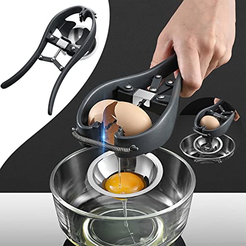 Innovative 2 In 1 Eggs Opener and Separator Gadget