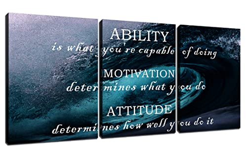Inspirational Canvas Wall Art for Office