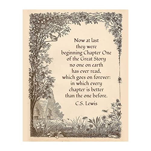 Inspirational Wall Decor - C S Lewis Quotes