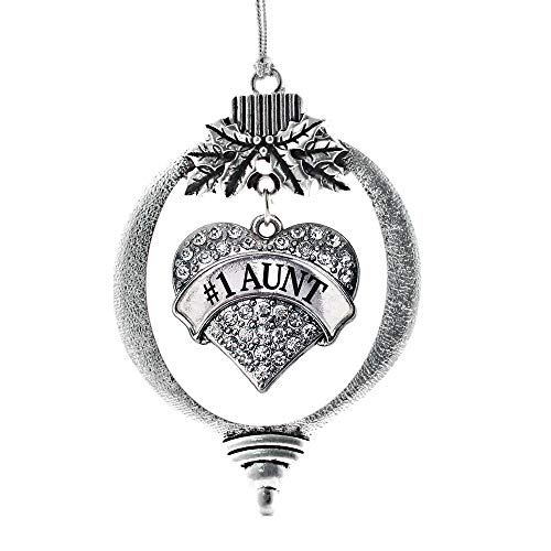 Inspired Silver Aunt Charm Ornament