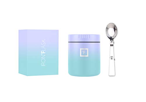 Insulated Food Jar with Foldable Spoon