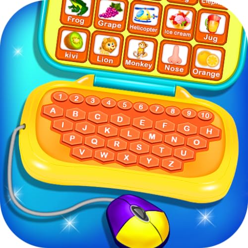 Interactive Kids Laptop - Alphabet, Numbers, Animals Educational Toy