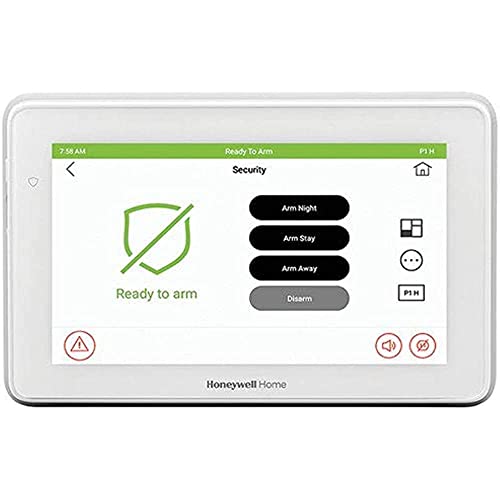 Intrusion Honeywell 6290W Touch Center 7" Color Wireless Touchscreen Keypad Alarm Control