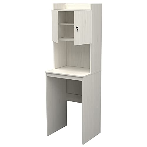Inval Mini Refrigerator/Microwave Storage Cabinet